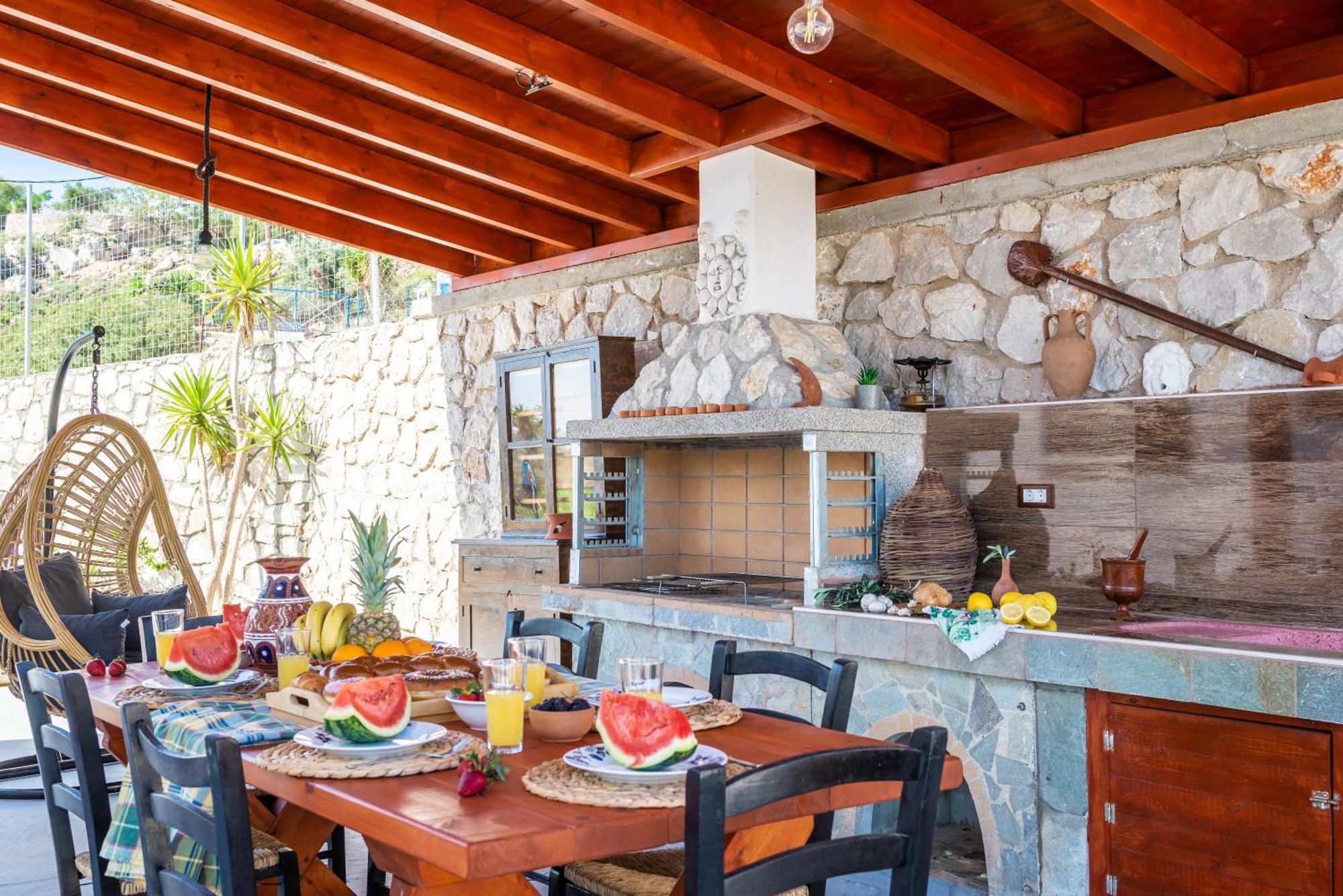 Blue Bay Villas , Ground Floor Archangelos  Dış mekan fotoğraf