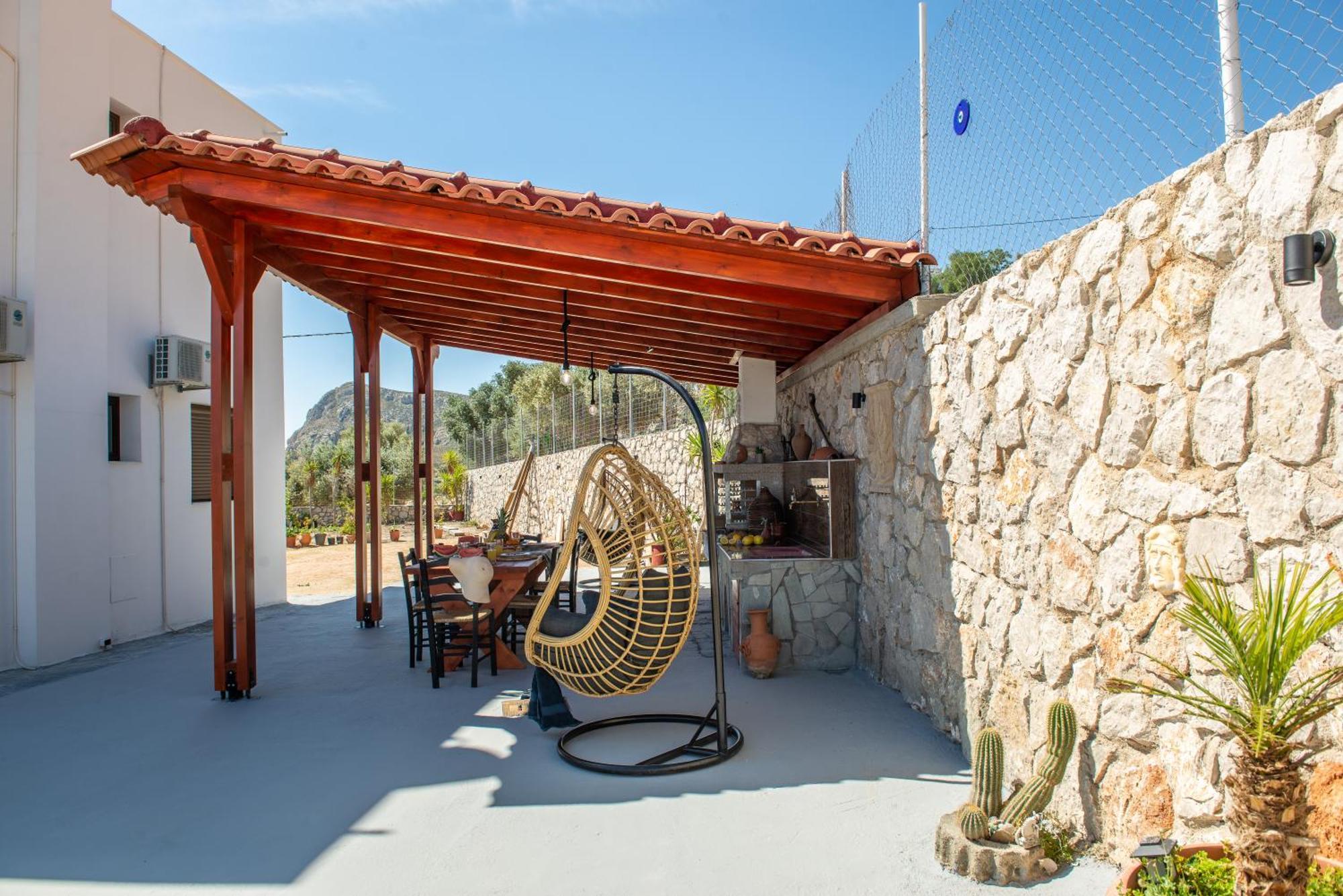 Blue Bay Villas , Ground Floor Archangelos  Dış mekan fotoğraf