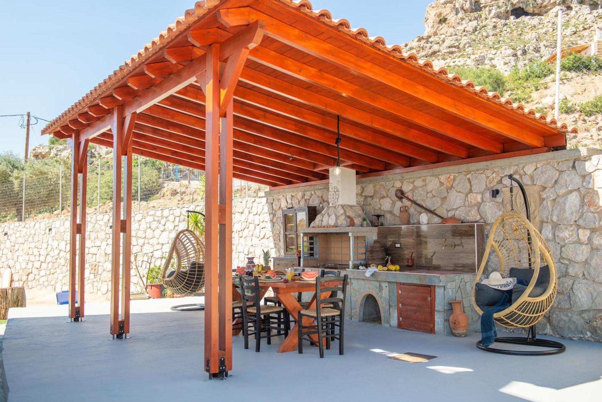 Blue Bay Villas , Ground Floor Archangelos  Dış mekan fotoğraf
